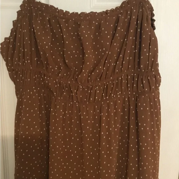 NWT Sophia Cami Tiered Madewell MIDI Dress In Dots- Size 16 - Picture 7 of 16
